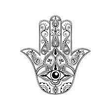 Indian Hand Drawn Hamsa With All Seeing Eye Arabic And Jewish Hamsa Hand Tattoo Hamsa Tattoo Design How To Draw Hands