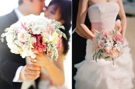 Exchanging wedding gifts from groom to bride is a romantic tradition many couples observe with sentimental and meaningful items that they can a groom can give his bride any number of gifts to express his love, appreciation, and romance for his soon to be wife. Romantic Wedding Flowers Bridal Bouquet Bride Groom Kiss