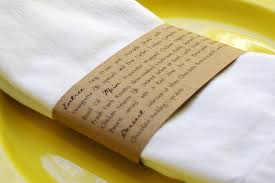 Kraft Napkin Ring Menus Handmade Custom Wedding Menu Napkin Holder Rustic Wedding Decor Wedding Table Decor Pers Napkins Napkin Rings Rustic Wedding Decor