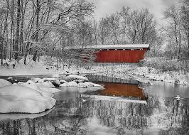 Aktivitäten in der nähe von everett covered bridge. Everett Road Covered Bridge Photograph By Joshua Clark
