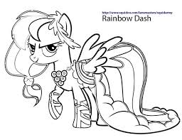 My little pony equestria girls picture to print. My Little Pony Rainbow Dash Coloring Pages Coloring Home