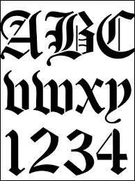 We offer 13 convenient stencil sizes . Lettering Stencils From The Stencil Library Buy From Our Range Of Lettering Stencils Online Page 1 Of Our Lettering Alphabet Stencil Catalogue