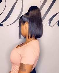 Ponytail Bob Video Hair Ponytail Styles Sleek Ponytail Hairstyles Short Hair Ponytail