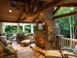 20 Stunning Covered Deck Ideas You Ll Fall In Love With Rustic Deck Deck Fireplace Covered Decks