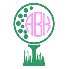 Golf Player Silhouette Cuttable Design