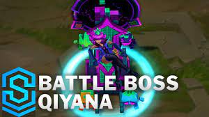 Battle Boss Qiyana Skin Spotlight - League of Legends - YouTube