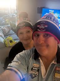 Thanks Ross Pittman wearing them proudly today with my blues jersey