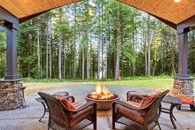 Some codes require the pit to be encircled by a border of sand or gravel. Tips For Fire Pit Safety Greener Horizon