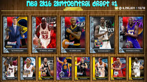 #1 source for all things nba draft on instagram! Nba 2k16 2kmtcentral Draft 90 Rated Draft 1 Youtube