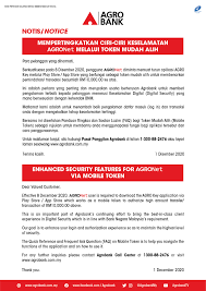 See full list on iluminasi.com Notice Enhanced Security Features For Agronet Via Mobile Token Agrobank