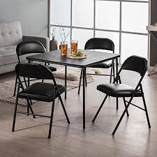 New Meco Sudden Comfort Deluxe Double Padded Chair Back 5 Piece Card Table Set Online The108ideashits In 2020 Card Table And Chairs Best Folding Chairs Card Table Set
