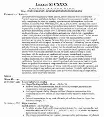 Experienced cabin crew cv premium cabin crew resume premium. Senior Cabin Crew Resume Example Company Name San Diego California