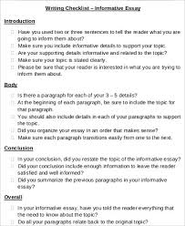 Check spelling or type a new query. Free 7 Informative Essay Samples In Ms Word Pdf