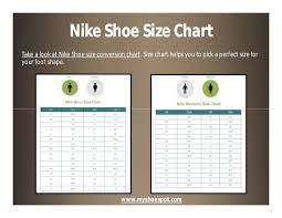 1 Nike Roshe Shoe Size Chart Nike Chart Size Shoe Www