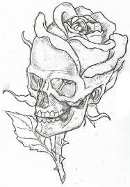 Pin By Carmen Lodeiro On Tattoo S Skull Art Roses Drawing Art Drawings Sketches Day of the dead (not to be confused with halloween, more of a celebration draw the middle line of the teeth. pinterest