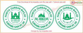 Membuat stempel sendiri dengan mudah, hanya tinggal ganti text.download format stempel yang ada dan silahkan edit untuk membuat aneka stempeluntuk format dan. Contoh Stempel Panitia Qurban Terbaru 2021 Stempel Panitia Masjid Idul Adha 2021 Format Desain Stempel Siap Edit Di 2021 Kartu Nama Brosur Spanduk