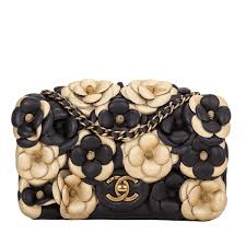 Chanel Black Camellia Flap Bag Bolsos Chanel Bolso Piel Carteras