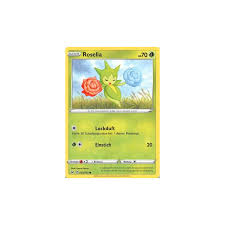Roselia's bulk and defensive typing allow it to solidly check dangerous special attackers such as furthermore, roselia's good stab combination and decent special attack prevent it from being. Roselia 003 202 Schwert Und Schild Pokemon Karte Kaufen