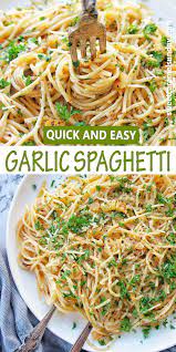 Garlic Spaghetti Olio Recipe Aglio E Olio Recipe Recipes
