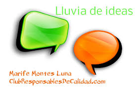 Pon deberes para la lluvia de ideas. Lluvia De Ideas Brainstroming