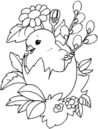 Animals Birds Print Coloring Pages 83 Desenhos De Pascoa Riscos Para Pintura Pintinhos
