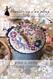 You choose 1 or more. Heartstring Samplery Pins Orts Stitching Companion Cross Stitch Pattern 123stitch