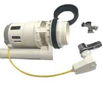 3-inch Flush Valve, with Cable-Controlled Handle for Two Piece Toilets - NuFlush