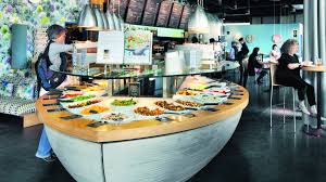 Tibits is a purely vegetarian restaurant with several vegan options. Tibits Main Station Bern Welcome