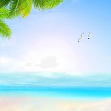 夏季海邊防曬psd分層主圖背景素材 map background background clouds