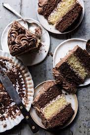 Better Together Chocolate Vanilla Birthday Cake Half Baked Harvest Recipe Desserts Vanilla Birthday Cake Cake Recipes