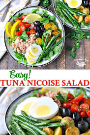 Easy Tuna Nicoise Salad Nicoise Salad Tuna Nicoise Salad Good Healthy Recipes