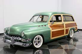 1951 Mercury Woody Streetside Classics The Nation S Trusted Classic Car Consignment Dealer Woody Wagon Classic Cars Classic Car Sales