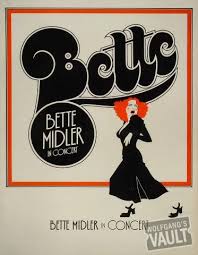 Songkick is the first to know of new tour announcements and concert information, so if your favorite artists are not currently on tour, join songkick to. Bette Midler Vintage Concert Poster 1973 At Wolfgang S