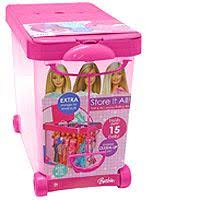 I bought the barbie carry all which can now hold all the dolls and shoes. Barbie Case Holder Off 64