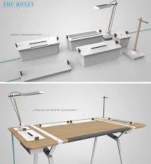 Clear The Clutter Modular Desk For The Storage Obsessed Modular Desk Desk Design Modular Table