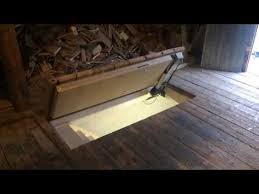 Sarl Michel Daunizeau Ouverture Trappe De Cave Avec Verin Electrique Youtube Trappe Piece Securisee Plancher