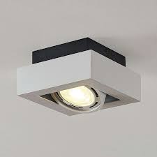 Led Deckenstrahler Ronka Gu10 1 Fl Weiss In 2020 Led Led Lamp Witte Kaders