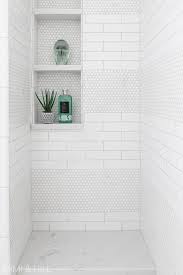 Penny tiles are great for the bathrooms. Bathroom Shower Subway Penny Tile Bathrooms Remodel Bathroom Shower Tile Bathroom Remodel Master