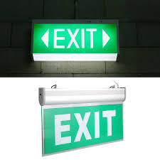 Solar Battery Power 110 220v Acrylic 3w 12 Leds Emergency Exit Sign Light Safety Indicator Lamp Rechargeable Battery Hot Traffic Light Aliexpress