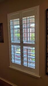 Faux wood brings the cost down to $70 to $300 for each panel. Composite Shutters Blinds Com Composite Shutters Farmhouse Interior Shutters Wood Shutters Indoor