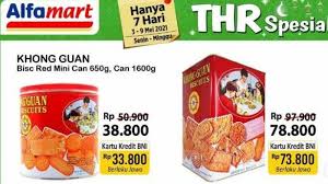Katalog promo alfamart weekday ini memang sudah menjadi salah satu incaran ibu ibu muda untuk bisa mendapatkan belanjaan dengan. Latest Alfamart Promo Catalog Thursday 6 May 2021 Khong Guan Canned Biscuits Monde Happy Cheap Newsy Today