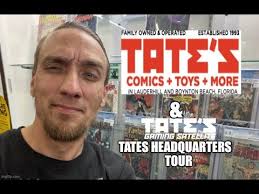 Josh tour's TATE'S COMICS + TOYS + MORE HEADQUARTERS
