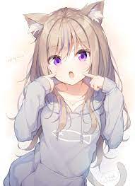 Image of pin on harajuku fashion white. Parity Cute Anime Girl In Hoodie Up To 67 Off