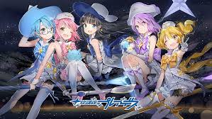 By their standards brown/light brown is the closets thing they have to jet black (dark brown). Hd Wallpaper Anime Wish Upon The Pleiades Black Hair Blonde Blue Eyes Wallpaper Flare