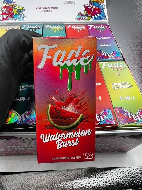 Fade 2G Disposable 3 in 1 - Cannacoast Distribution