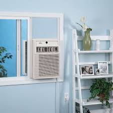 However, you will probably need to buy a piece of plexiglas to fill the gap between the exhaust hose and the top of the door. 8 Window Air Conditioner Ideas Window Air Conditioner Air Conditioner Casement Window Air Conditioner