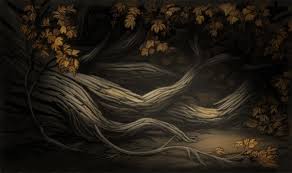 Over The Garden Wall Ch 7 Backgrounds Over The Garden Wall Garden Wall Landscape Background