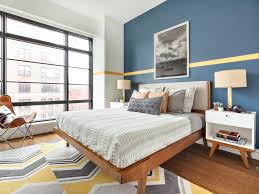An accent wall doesn't have to consist of a solid color. 25 Bedroom Accent Wall Ideas Hgtv