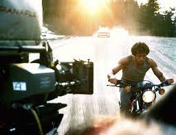 Discover how they made rambo: Stallone Filming The Motorcycle Chase In First Blood Metaflix