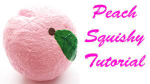 Peach Squishy Ibloom Homemade Tutorial Squishies Diy Homemade Squishies Squishies
